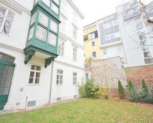 1030 Altbaumietwohnung Mit Gartenbenützung