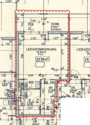 1050 Wien, Unbefristete Mietwohnung, Grundriss