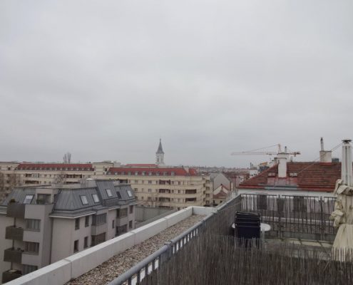 Aussicht Dachterrassenwohnung