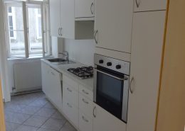 Altbauwohnung mit großer Küchenzeile