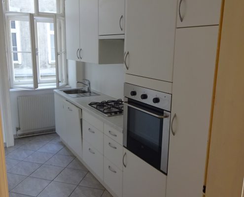 Altbauwohnung mit großer Küchenzeile