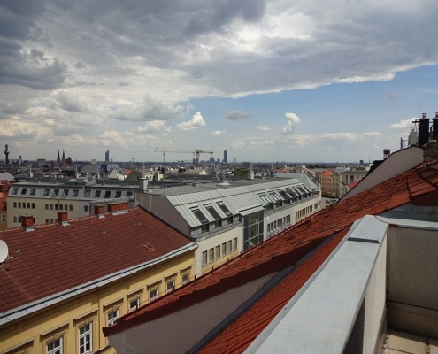 Dachterrasse mit Weitblick