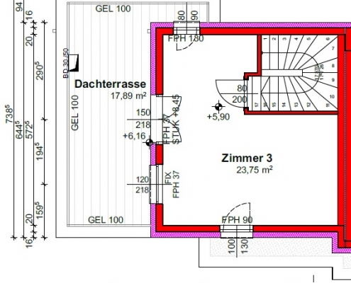 3 Dachgeschoss H2