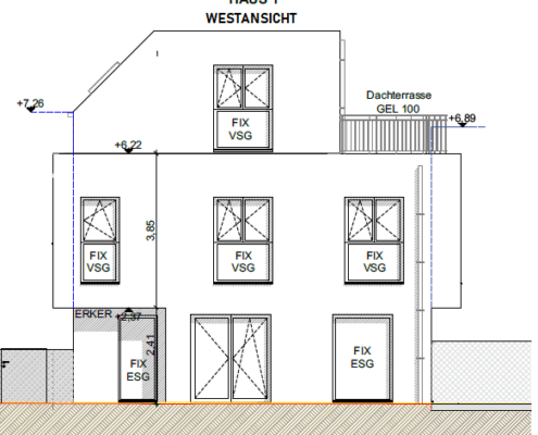 Westansicht H1