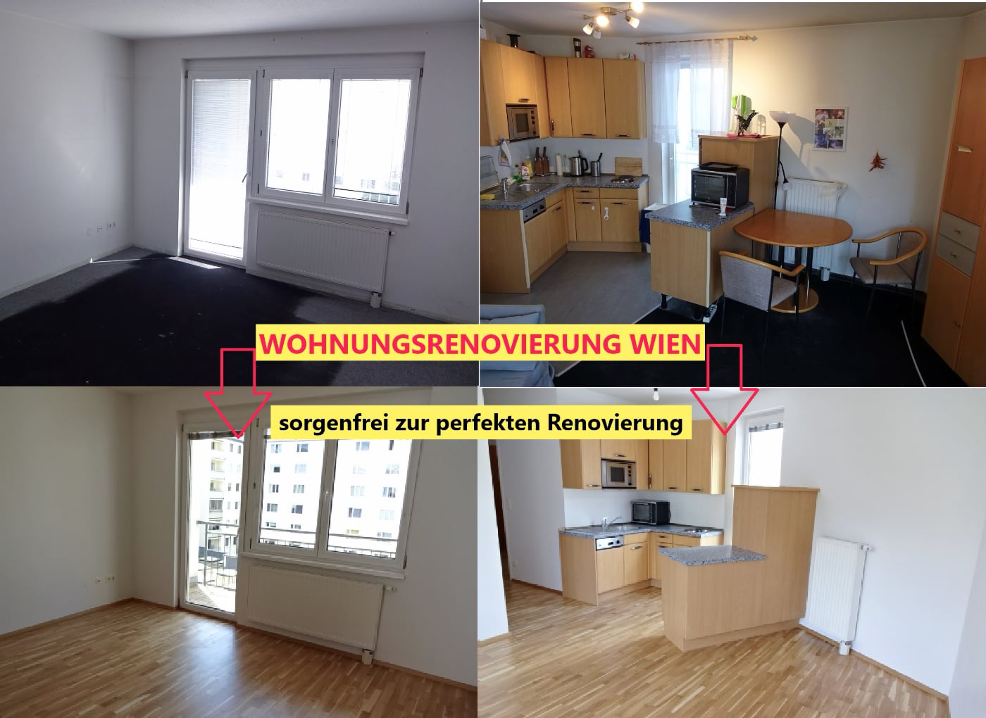 Wohnungsrenovierung Wien 2 - Wohnungsrenovierung Wien