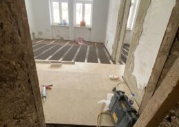 Wohnung zusammenlegen Baustelle