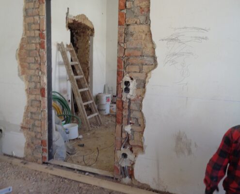 Wohnung zusammenlegen Türdurchbruch