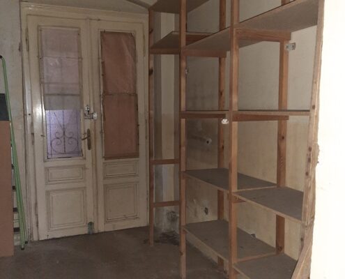 Bürosanierung Zimmer alt