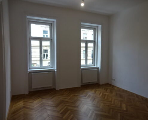 5 Bezirk Wohnungssanierung Altbau Zimmer Nach Sanierung 2 - Wohnungssanierung 1050 Wien