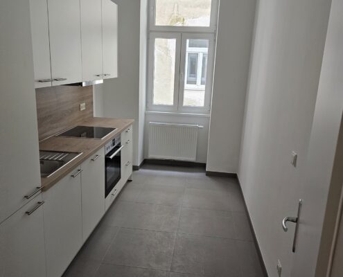 Altbausanierung-1060-Wien-Kueche-nach-Kuechenrenovierung