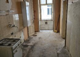 Altbausanierung 1060 Wien Küche vor Küchenrenovierung