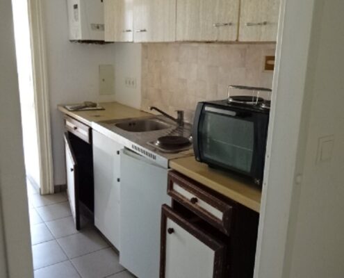 Wohnung zusammenlegen Küche vorher