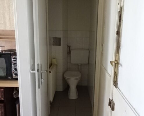 Wohnungszusammenlegung 2 WC alt
