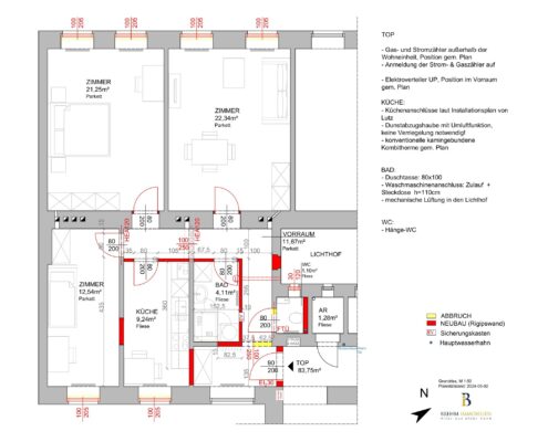 Wohnungszusammenlegung Wien