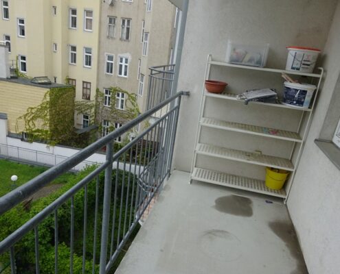 Zustand Bei Vermittlungsauftragsannahme Ii - Wohnungsverkauf 1030 Wien - Wohnung mit Loggia