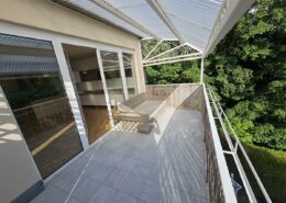 Balkon in Wohnebene