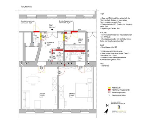 Altbausanierung 1160 Plan