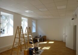Bürosanierung Zimmer neu