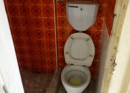 Wohnungssanierung Feuchteschäden1160 WC alt
