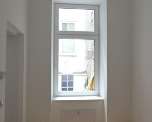 Wohnungssanierung mit aufsteigender Feuchtigkeit