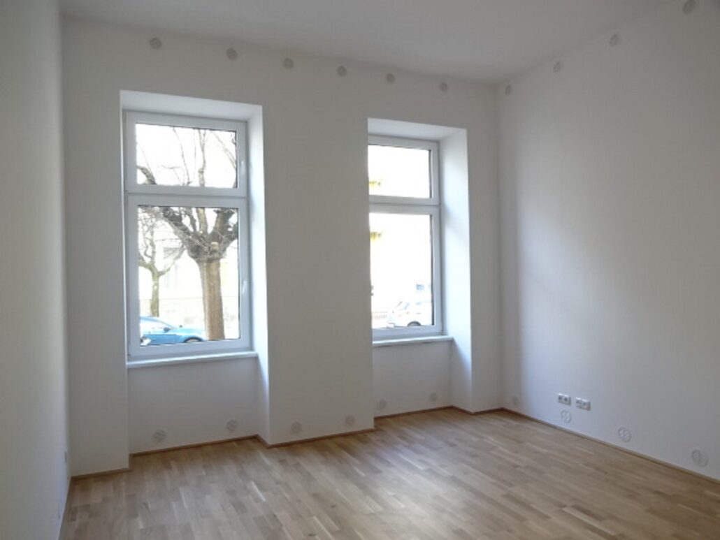 Wohnungssanierung aufsteigende Feuchtigkeit