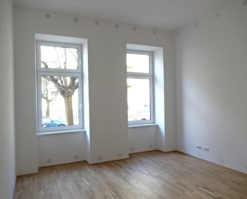 Wohnungssanierung aufsteigende Feuchtigkeit