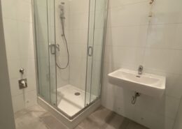 Wohnungssanierung Mauerfeuchtigkeit Schaffung Sanitäreinheit