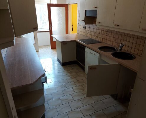 Wohnungssanierung Wien Küche alt