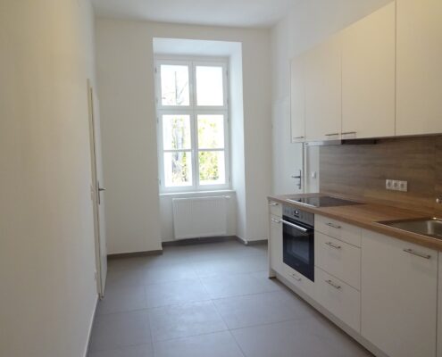 Wohnungssanierung Wien Küche nachher
