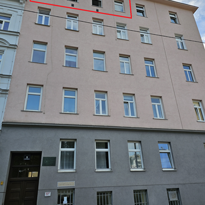 Wohnungsverkauf Brigittenau, sanierungsbedürftig, Wohnung mit Aussicht auf Park und Skyline, nähe Wallensteinstraße