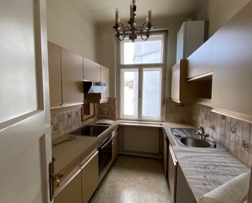 Altbausanierung Küche alt