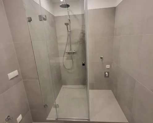 Badsanierung 1190 Wien – modernisiertes Bad Badsanierung 1190 Wien – Badmodernisierung durch Baumeisterbegleitung